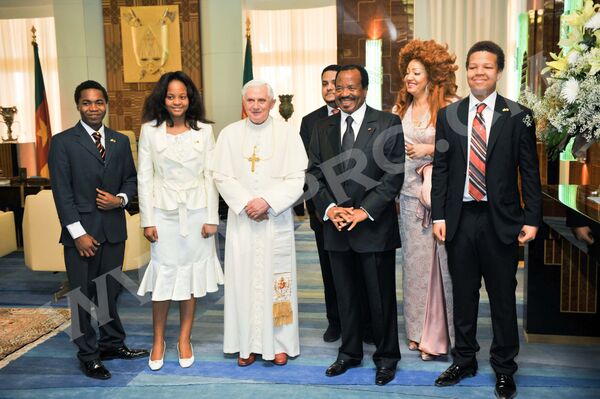 Benoît XVI — Palais de l'Unité